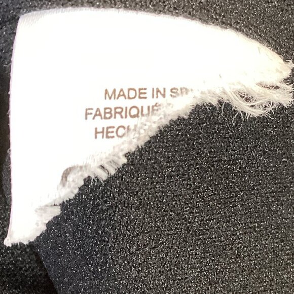 Speedo 1-Piece Swimsuit Keyhole Racerback Moderate Cut S/M Black & Purple 276F - Picture 10 of 13